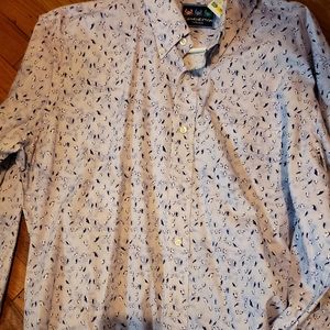Men's long sleeve  collared shirt